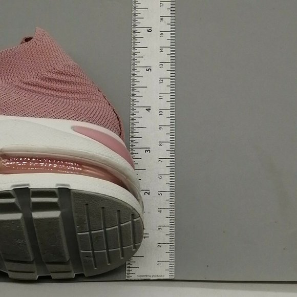 LaSheelah Womens Catega-6 Slip On Running Sneakers Maeve Mesh White Soles 9 NEW - Picture 7 of 10